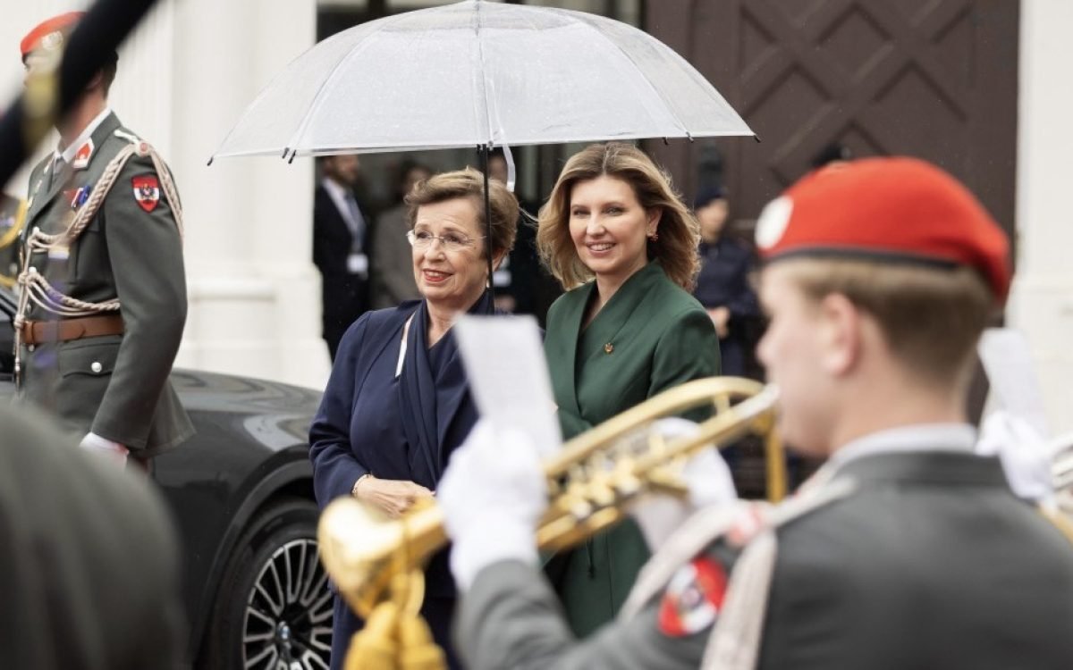 Olena Zelenska in Vienna: Cultural Diplomacy, Barrier-Free Futures & Ukraine’s Global Voice